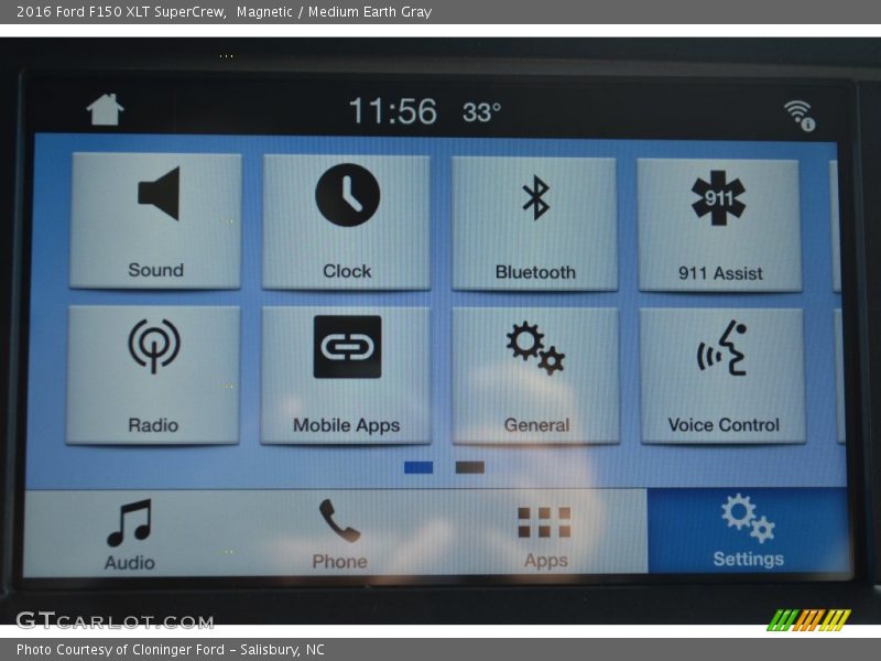 Magnetic / Medium Earth Gray 2016 Ford F150 XLT SuperCrew