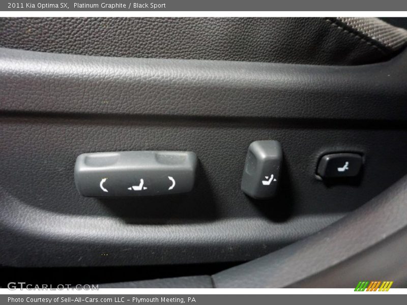 Platinum Graphite / Black Sport 2011 Kia Optima SX