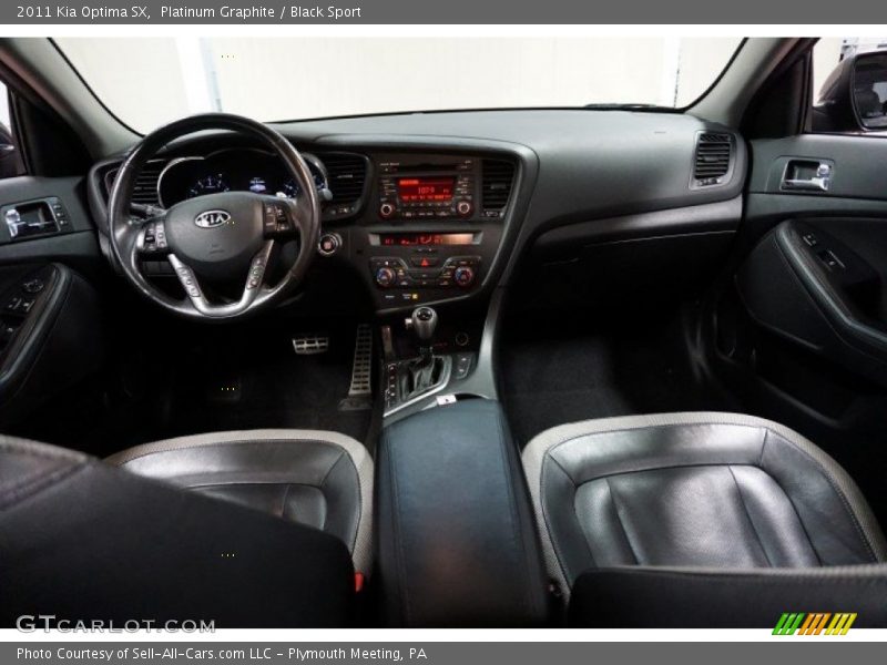 Platinum Graphite / Black Sport 2011 Kia Optima SX