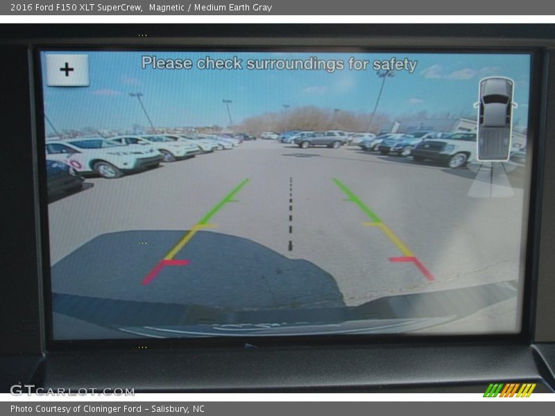Magnetic / Medium Earth Gray 2016 Ford F150 XLT SuperCrew