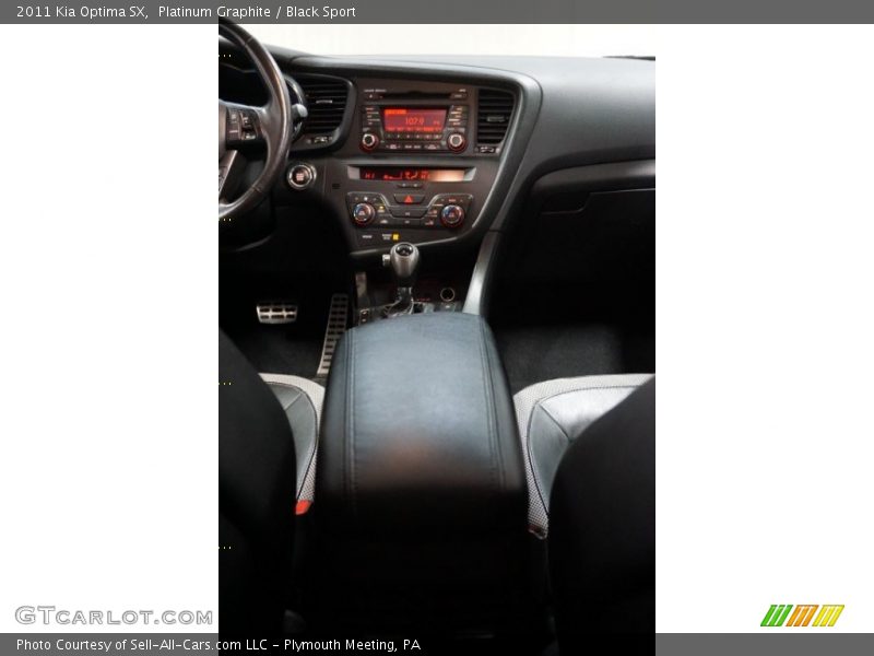 Platinum Graphite / Black Sport 2011 Kia Optima SX