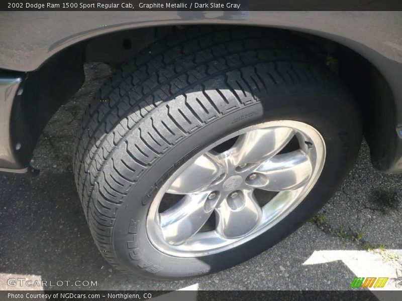 Graphite Metallic / Dark Slate Gray 2002 Dodge Ram 1500 Sport Regular Cab