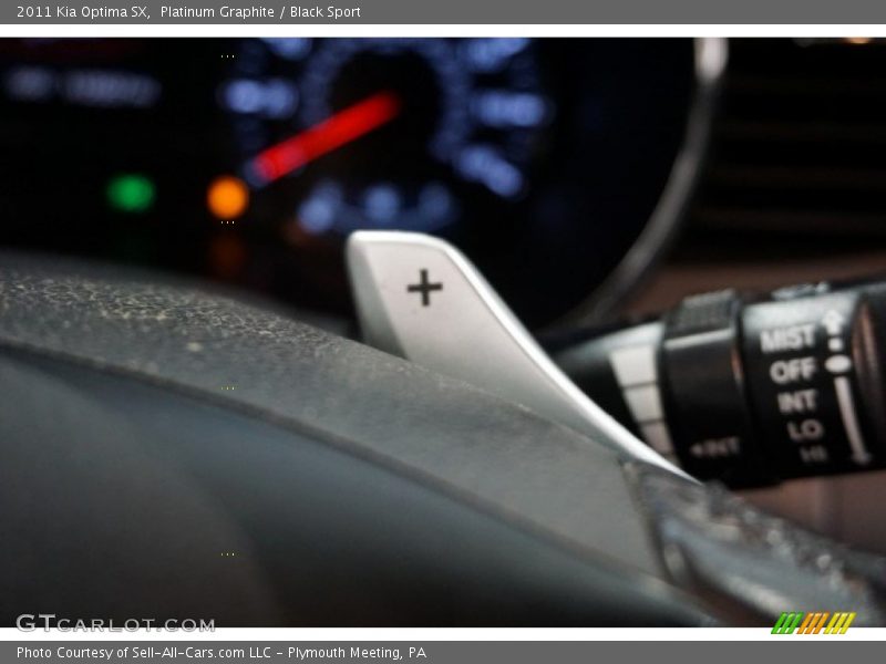 Platinum Graphite / Black Sport 2011 Kia Optima SX