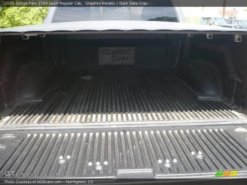 Graphite Metallic / Dark Slate Gray 2002 Dodge Ram 1500 Sport Regular Cab