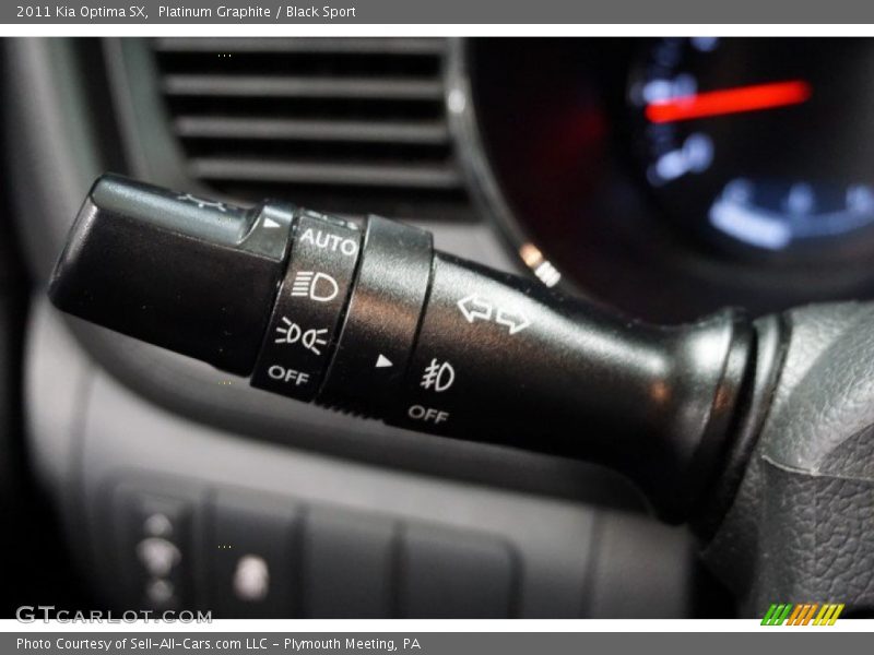 Platinum Graphite / Black Sport 2011 Kia Optima SX