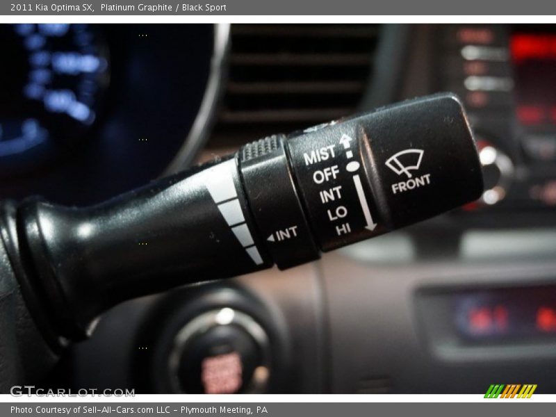 Platinum Graphite / Black Sport 2011 Kia Optima SX