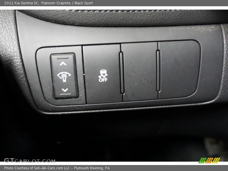 Platinum Graphite / Black Sport 2011 Kia Optima SX
