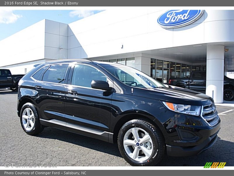Shadow Black / Ebony 2016 Ford Edge SE