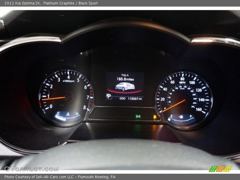 Platinum Graphite / Black Sport 2011 Kia Optima SX