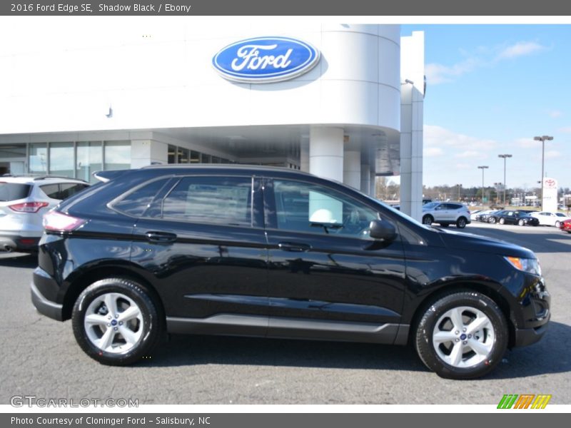 Shadow Black / Ebony 2016 Ford Edge SE