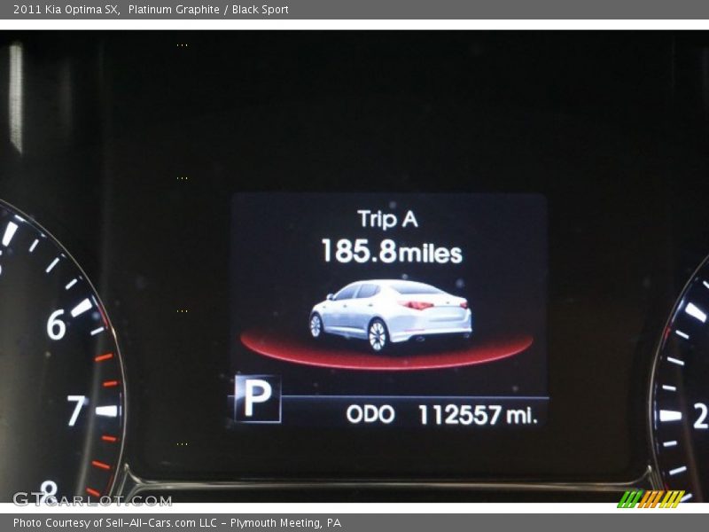 Platinum Graphite / Black Sport 2011 Kia Optima SX