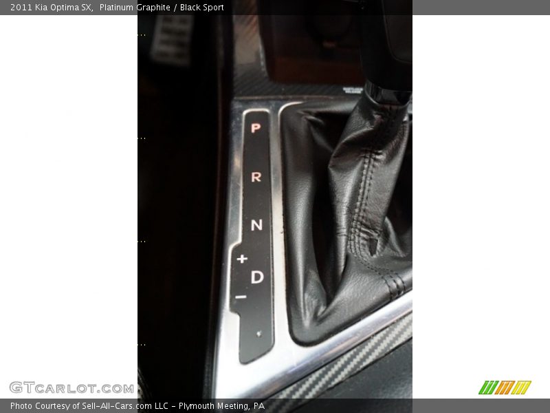 Platinum Graphite / Black Sport 2011 Kia Optima SX