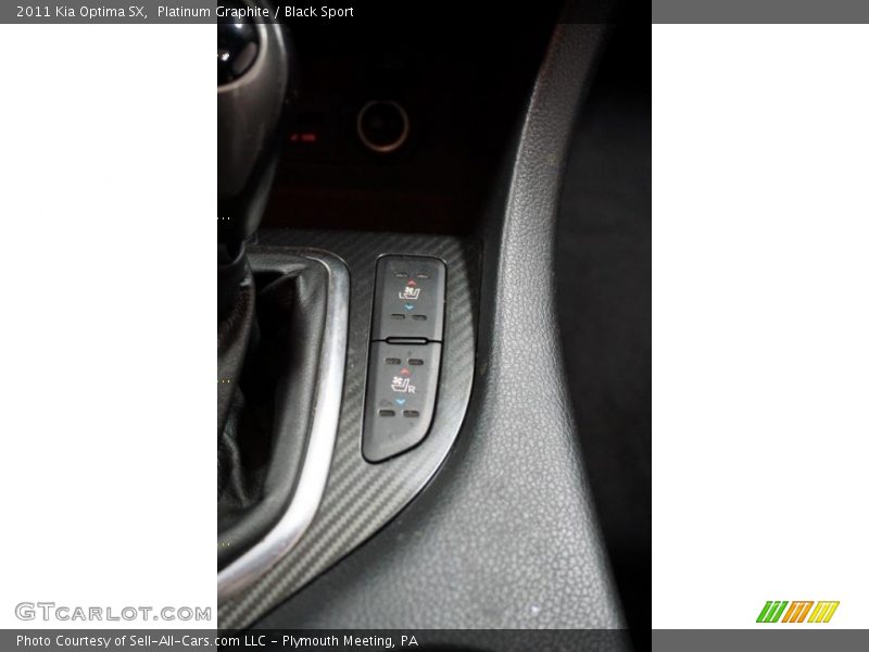 Platinum Graphite / Black Sport 2011 Kia Optima SX