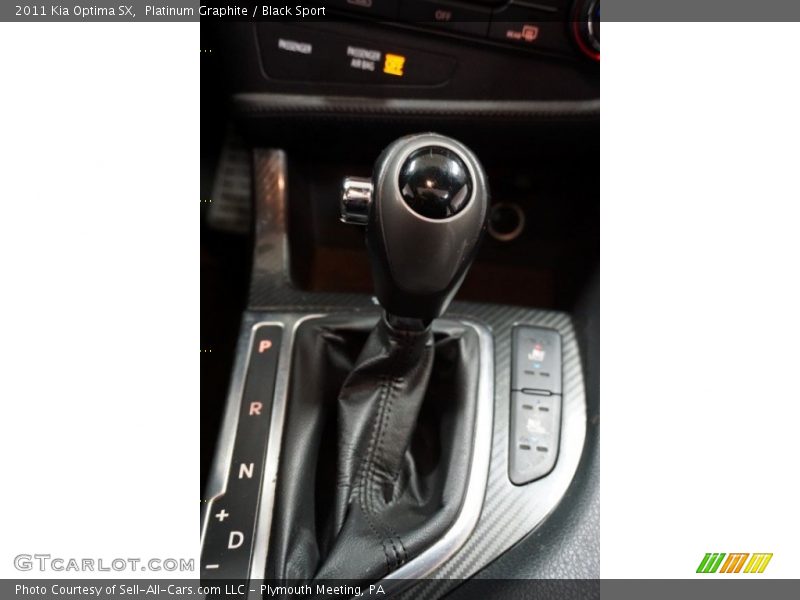 Platinum Graphite / Black Sport 2011 Kia Optima SX