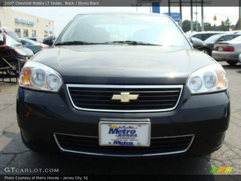 Black / Ebony Black 2007 Chevrolet Malibu LT Sedan