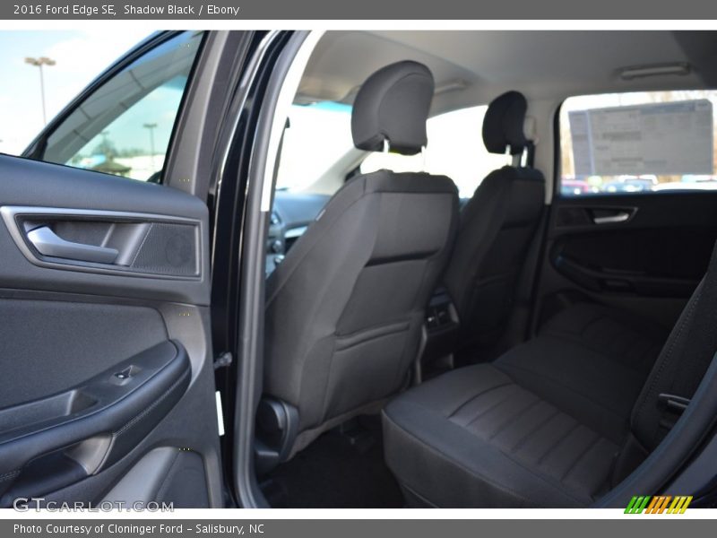 Shadow Black / Ebony 2016 Ford Edge SE