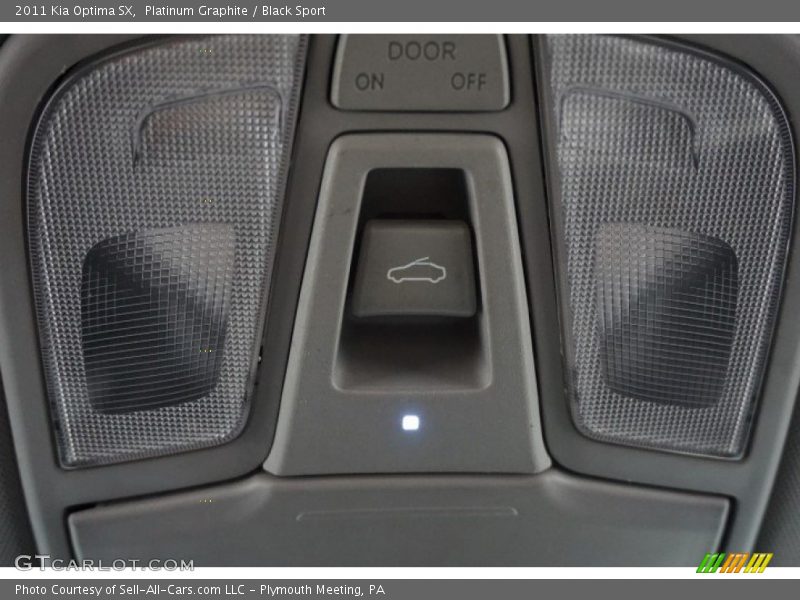 Platinum Graphite / Black Sport 2011 Kia Optima SX