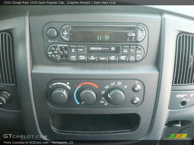 Graphite Metallic / Dark Slate Gray 2002 Dodge Ram 1500 Sport Regular Cab