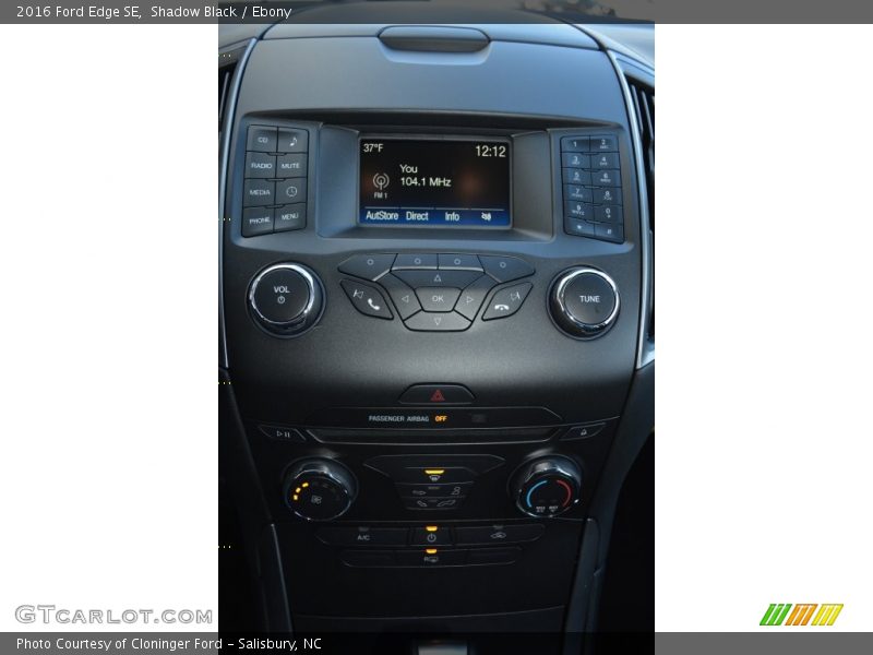 Shadow Black / Ebony 2016 Ford Edge SE