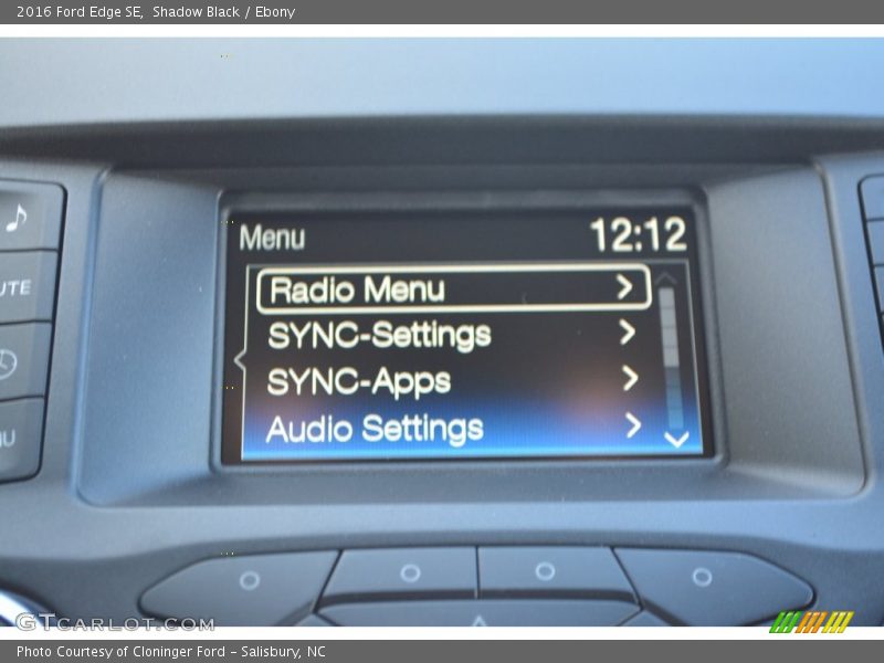 Shadow Black / Ebony 2016 Ford Edge SE