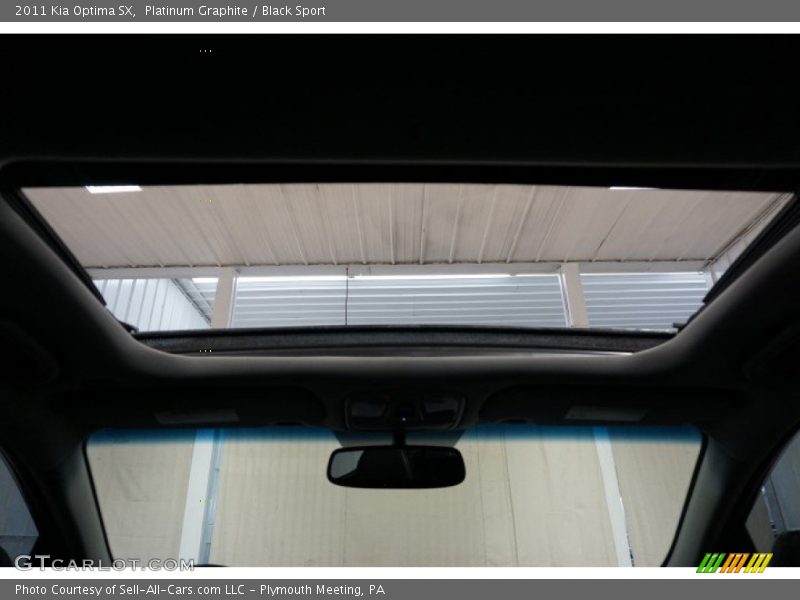 Platinum Graphite / Black Sport 2011 Kia Optima SX