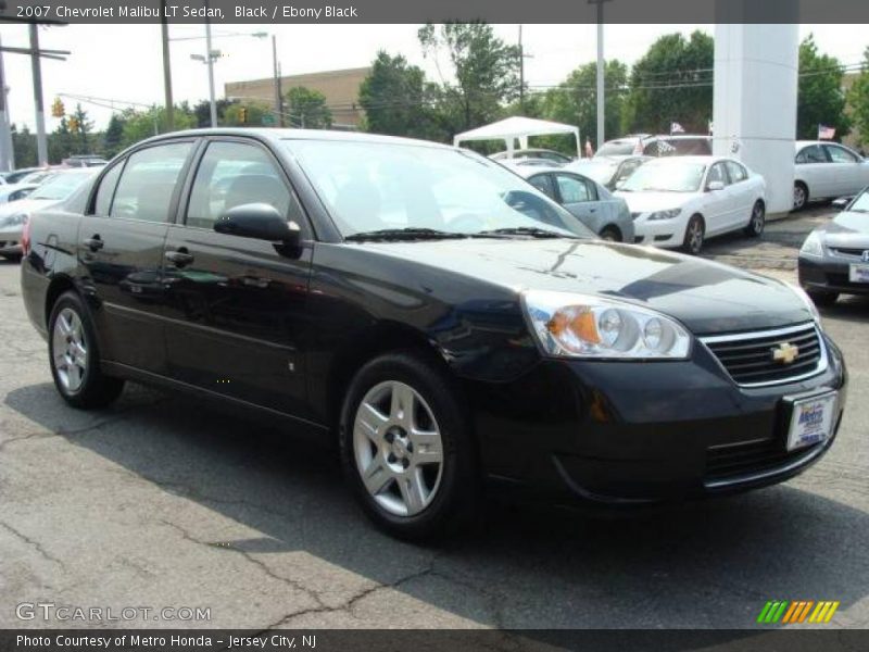 Black / Ebony Black 2007 Chevrolet Malibu LT Sedan