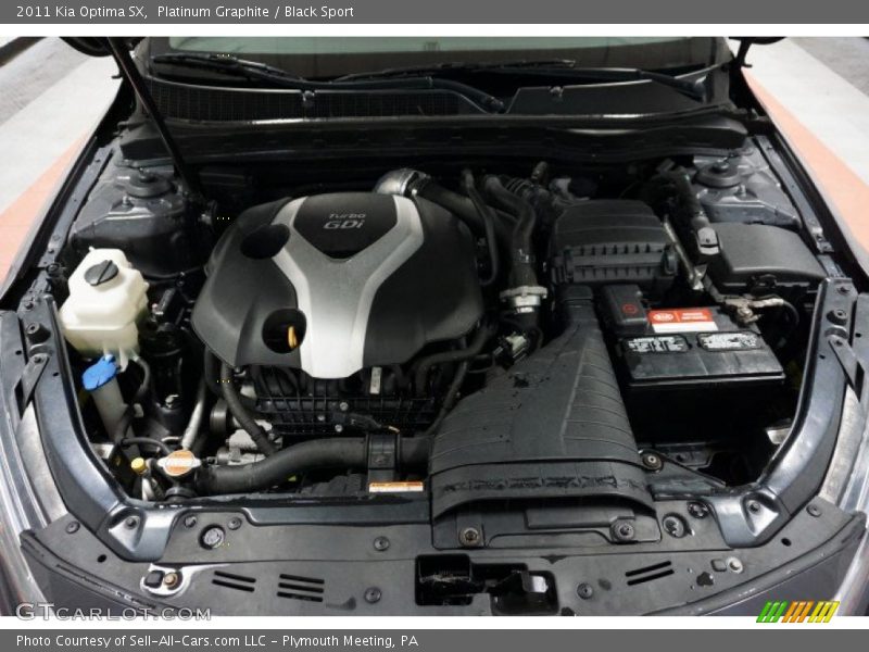 Platinum Graphite / Black Sport 2011 Kia Optima SX