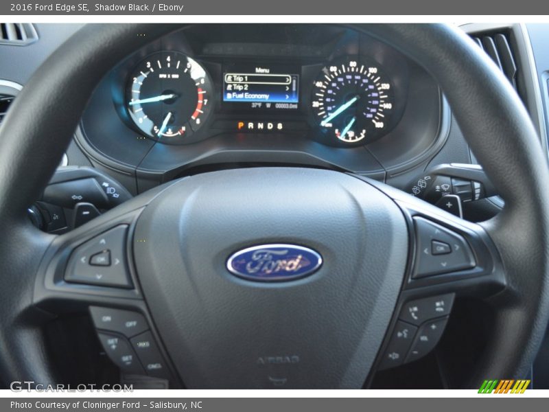 Shadow Black / Ebony 2016 Ford Edge SE