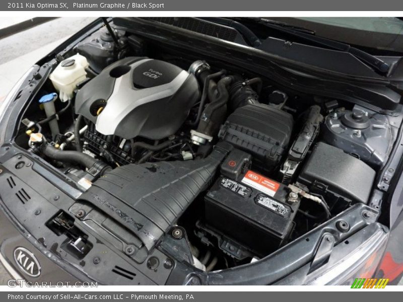 Platinum Graphite / Black Sport 2011 Kia Optima SX
