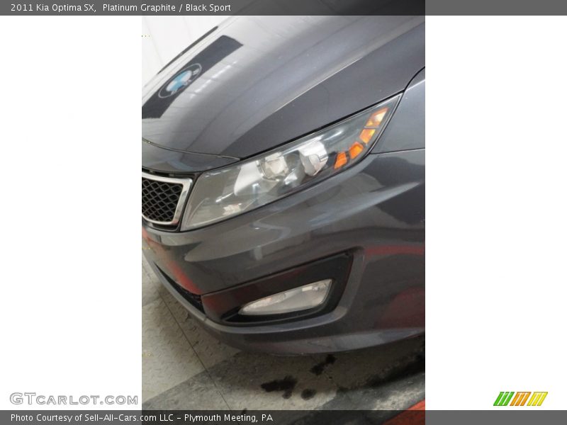 Platinum Graphite / Black Sport 2011 Kia Optima SX