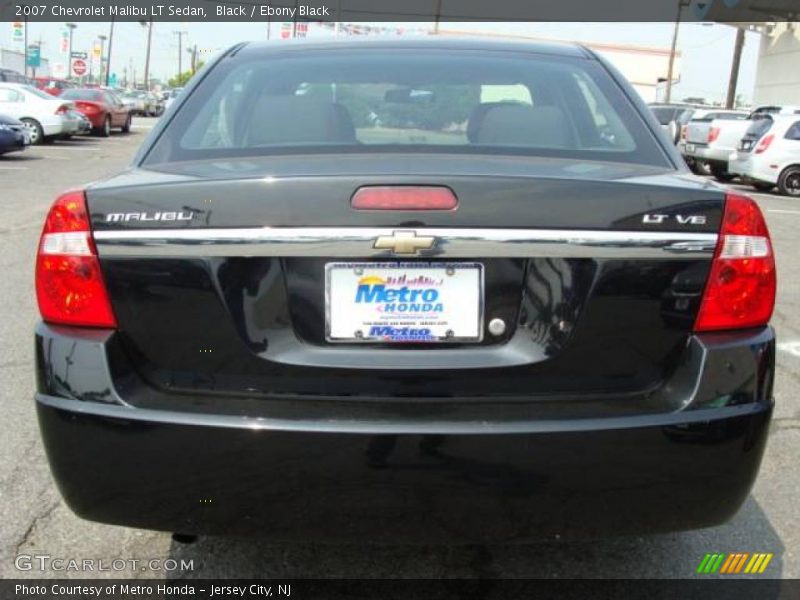 Black / Ebony Black 2007 Chevrolet Malibu LT Sedan
