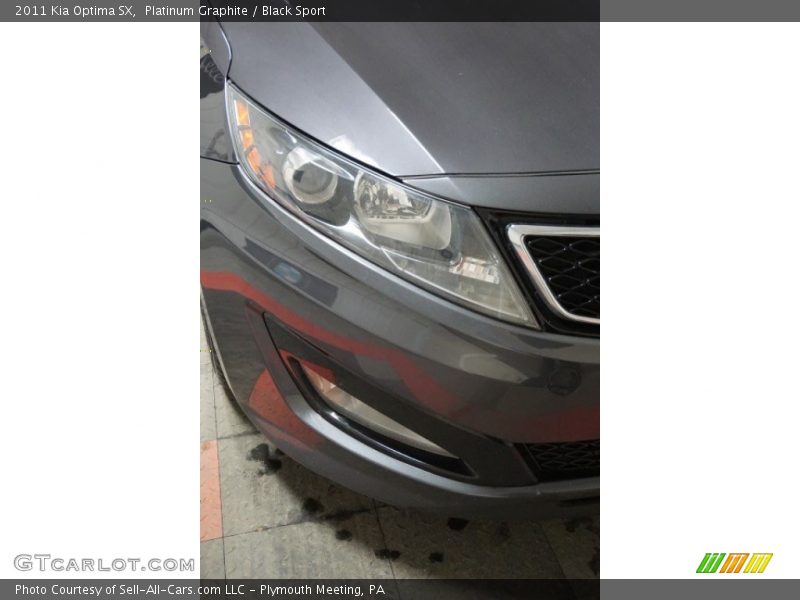 Platinum Graphite / Black Sport 2011 Kia Optima SX