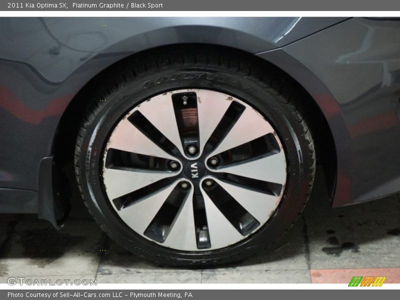 Platinum Graphite / Black Sport 2011 Kia Optima SX