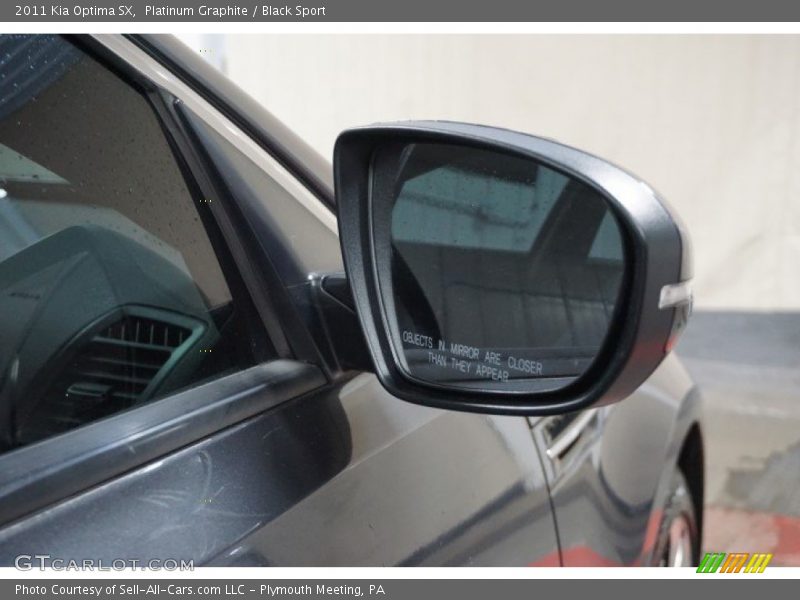 Platinum Graphite / Black Sport 2011 Kia Optima SX