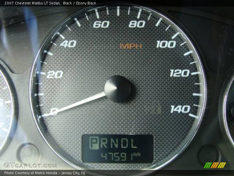 Black / Ebony Black 2007 Chevrolet Malibu LT Sedan
