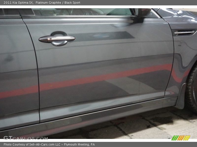 Platinum Graphite / Black Sport 2011 Kia Optima SX