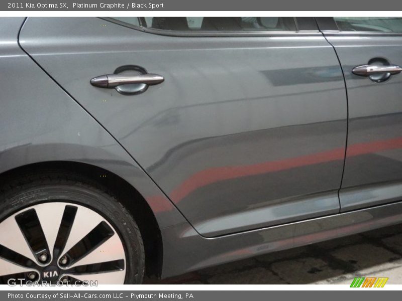 Platinum Graphite / Black Sport 2011 Kia Optima SX