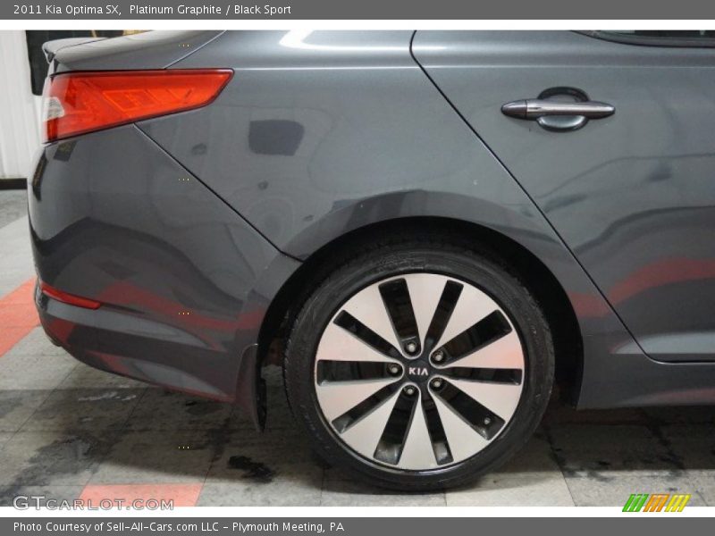 Platinum Graphite / Black Sport 2011 Kia Optima SX