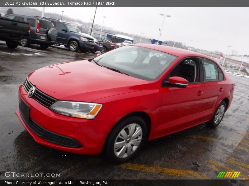 Front 3/4 View of 2012 Jetta SE Sedan