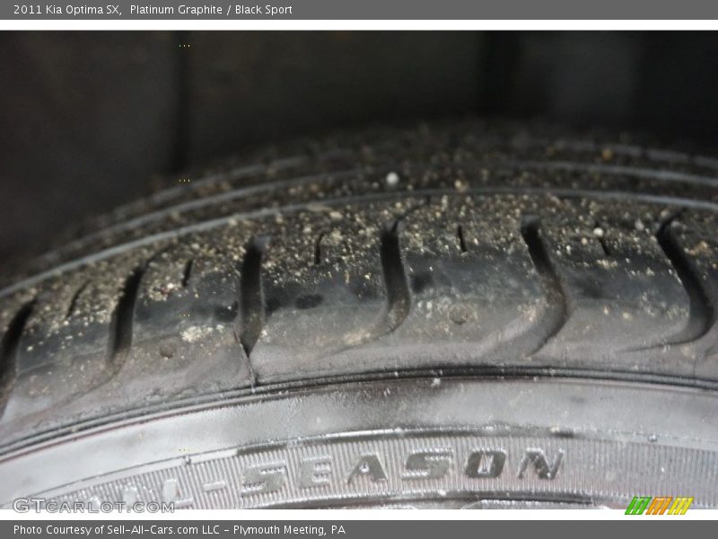 Platinum Graphite / Black Sport 2011 Kia Optima SX