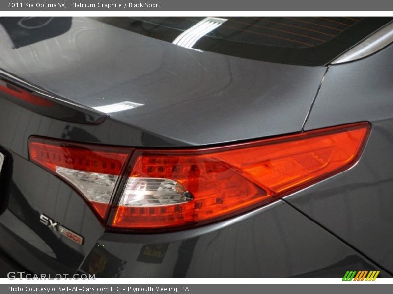 Platinum Graphite / Black Sport 2011 Kia Optima SX