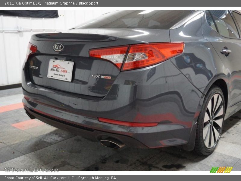 Platinum Graphite / Black Sport 2011 Kia Optima SX