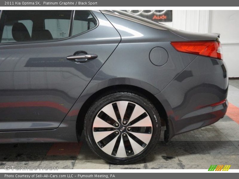 Platinum Graphite / Black Sport 2011 Kia Optima SX