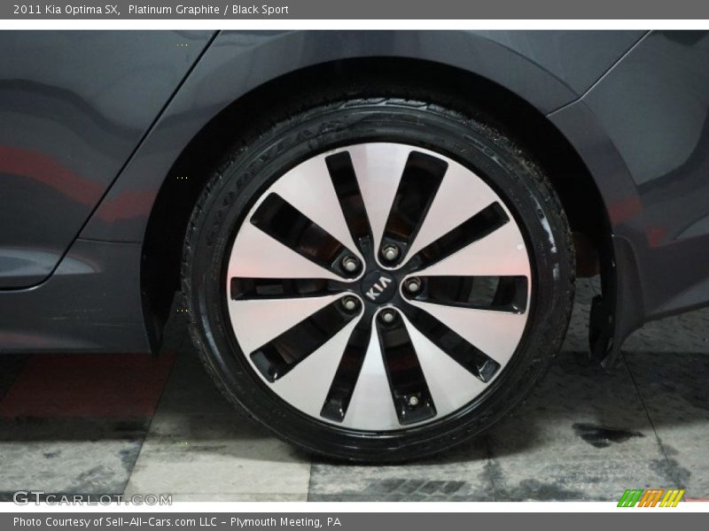 Platinum Graphite / Black Sport 2011 Kia Optima SX