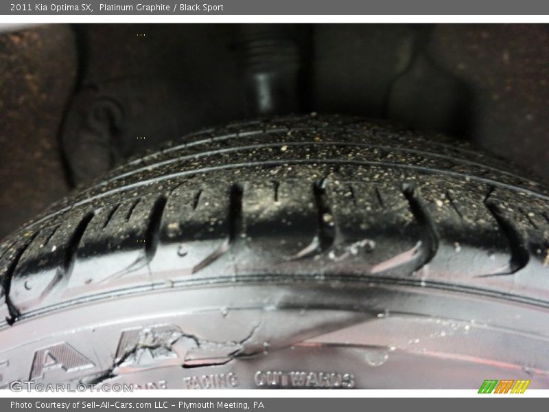 Platinum Graphite / Black Sport 2011 Kia Optima SX