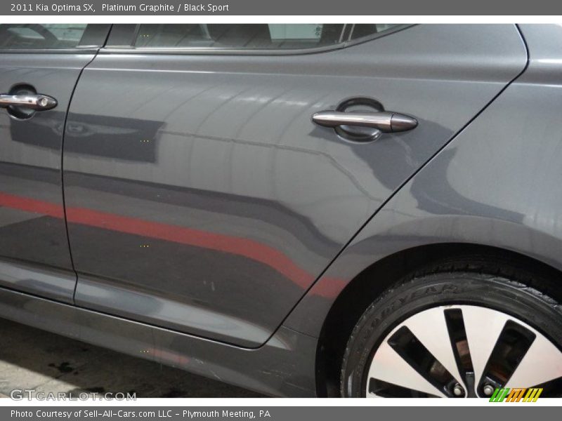 Platinum Graphite / Black Sport 2011 Kia Optima SX