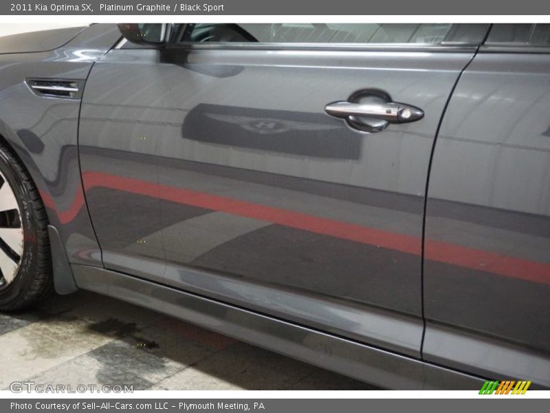 Platinum Graphite / Black Sport 2011 Kia Optima SX