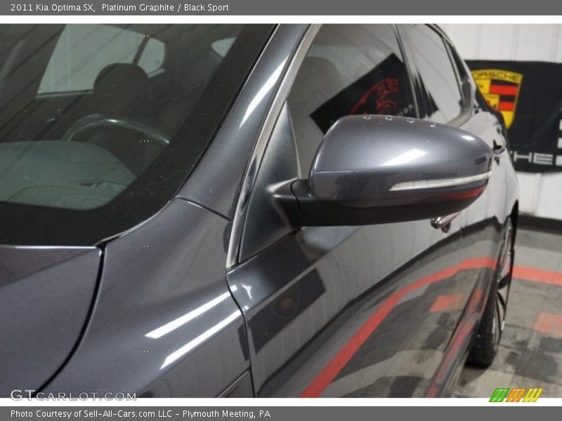 Platinum Graphite / Black Sport 2011 Kia Optima SX