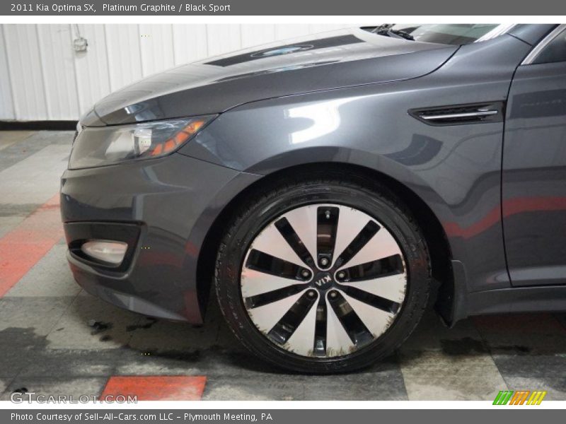 Platinum Graphite / Black Sport 2011 Kia Optima SX