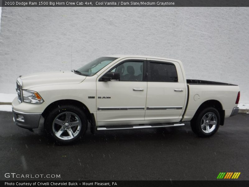 Front 3/4 View of 2010 Ram 1500 Big Horn Crew Cab 4x4